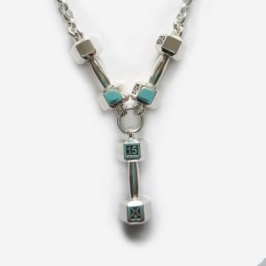 15kg Triple Dumbbell Necklace